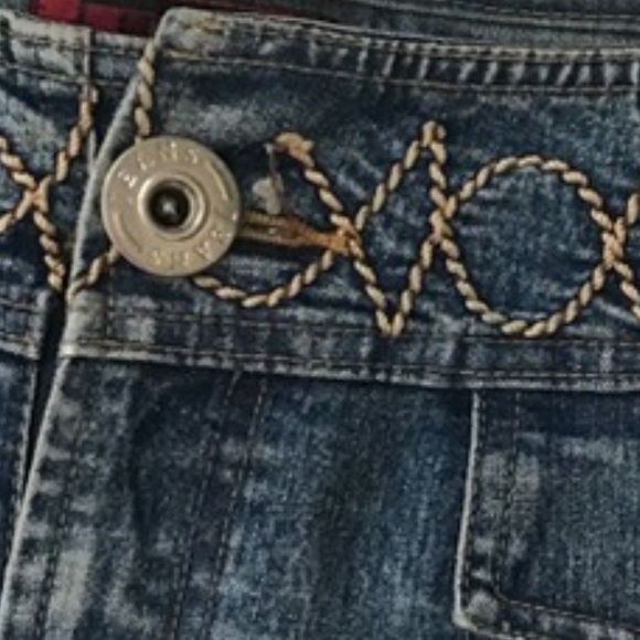 2000s Vintage Mini Denim Skirt - Picture 6 of 6